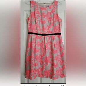 LOFT Neon Pink Dress. 6Petite.